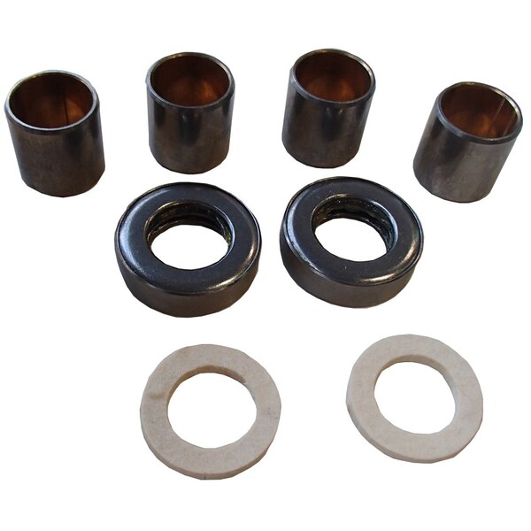 Aftermarket Spindle Bushing Bearing Seal Kit Fits Massey Ferguson 50 65 150 165 SBBSKIT02 - main